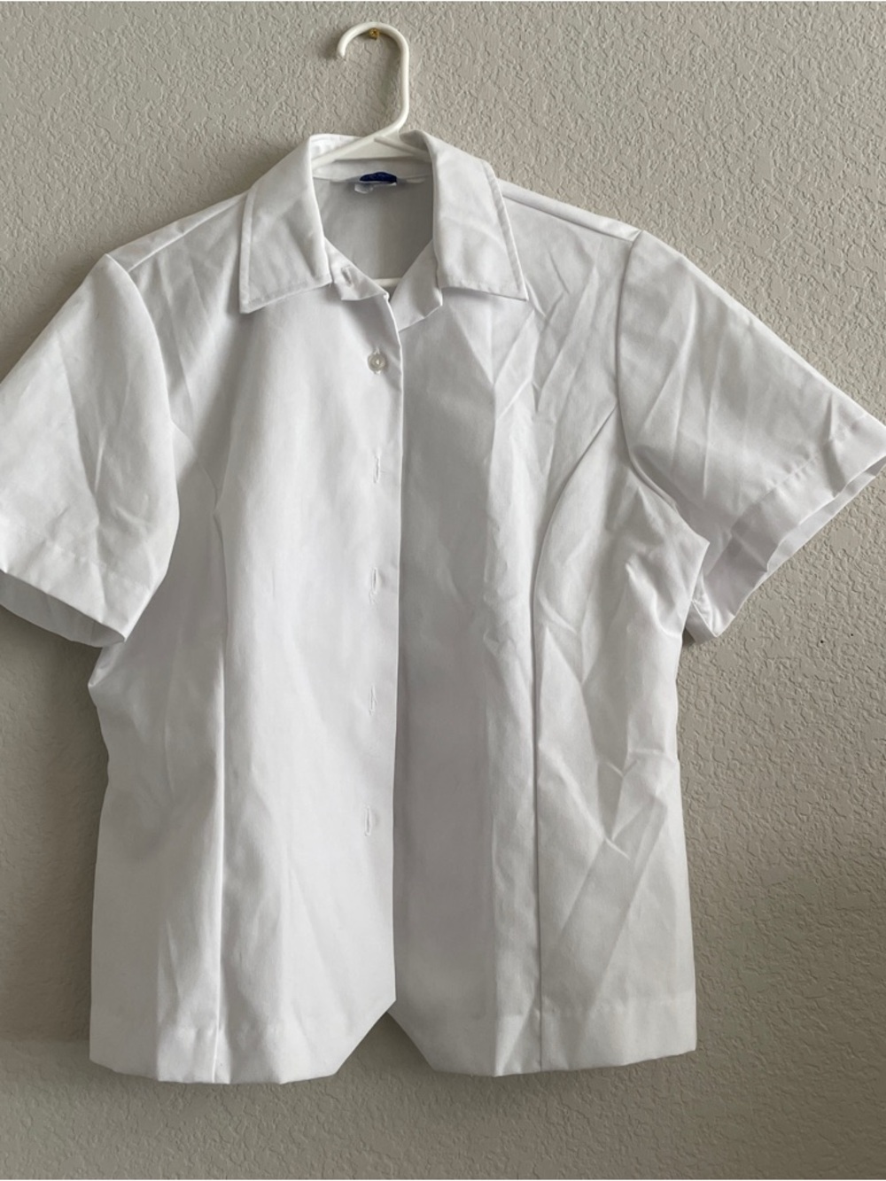 12R Air Force Semi-Formal Wear White Princess Cut Button-Up Shirt